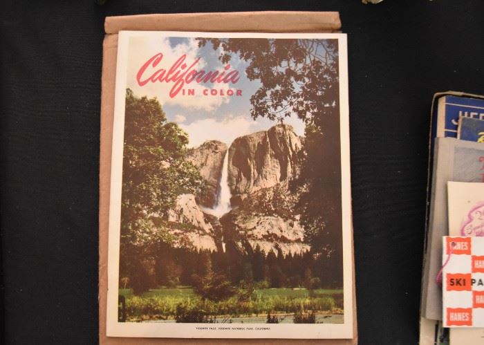 Vintage California Souvenir Booklet (Ephemera)