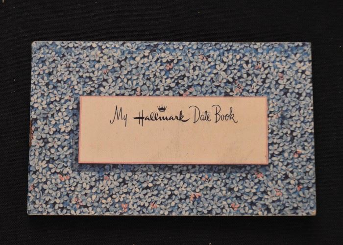 Vintage "My Hallmark Date Book" (1950's)