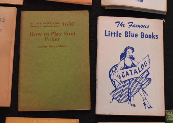 Vintage Little Blue Books (How-To Books)