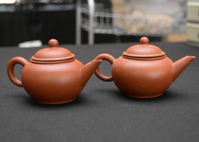 Small Asian Clay Teapots