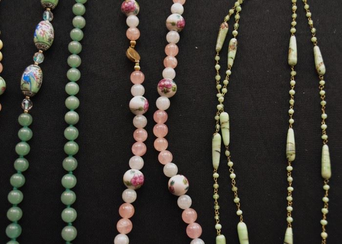 Costume Jewelry - Beaded Necklaces