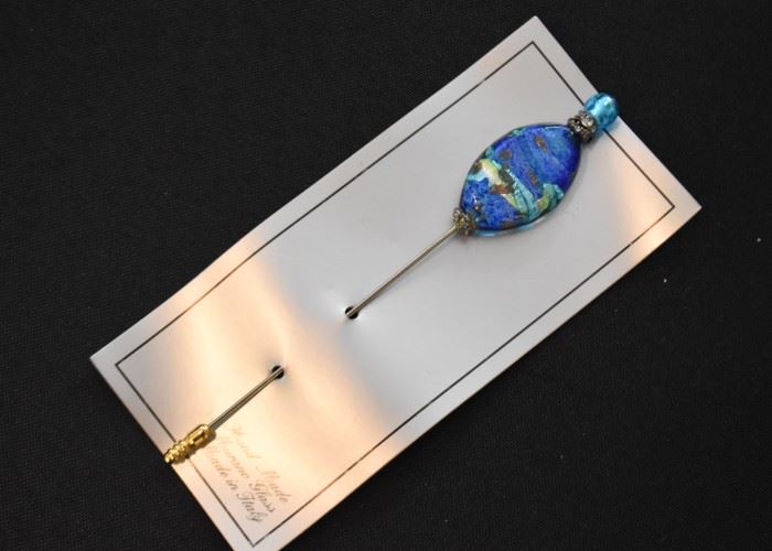 Murano Glass Stick Pin