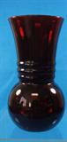 Ruby Red Glass Vase, made by Anchor Hocking.
Condition:Very Good
Size:10"
Shipping:Yes