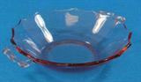 Vintage Pink Depression Glass Two Handled Condiment Bowl Candy / Nut Dish. This Pink Depression ware bowl has fluted edges and delicate handles. no pattern.
Condition:Very Good
Size:7 1/4"
Shipping:Yes