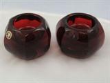 Westmoreland ruby red candle holders.
Condition:Very Good
Size:2"
Shipping:Yes