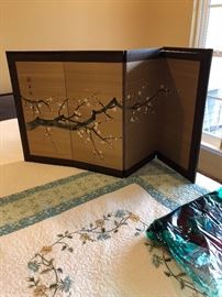 Asian folding screen