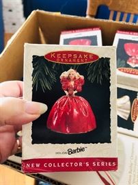 Great collection of vintage Hallmark Barbies