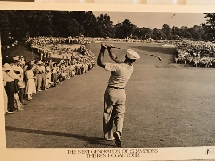 Ben Hogan Tour Poster