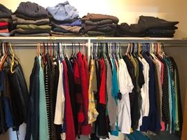 Women’s pants, jackets, sweaters, tops size 1X-3X from Dillard’s, Coldwater Creek, Chicos, etc.