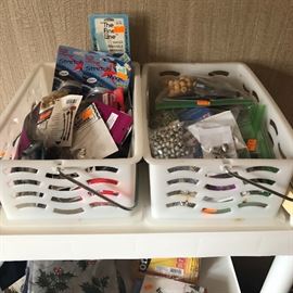 Beads and other jewelry-making supplies
