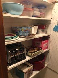 Just of few of the kitchen items 