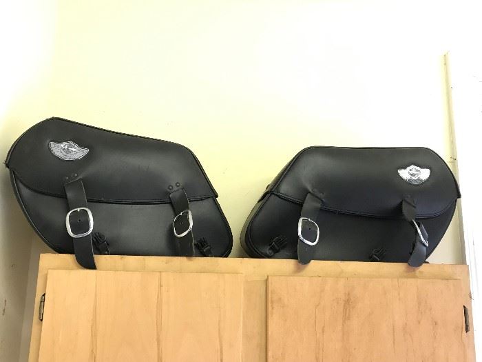 Harley Davidson side saddle bags