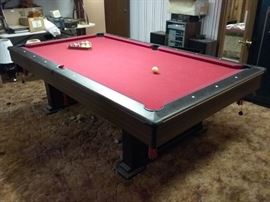 Pool Table with PingPong Top
