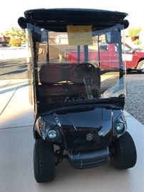 2016 YAMAHA ELECTRIC WITH SIDE CURTAINS.