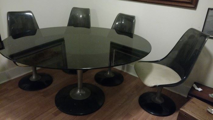 Chromcraft table and chairs