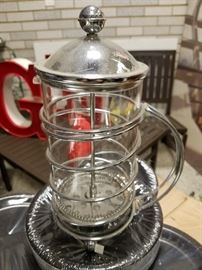 New 4 & 8 cup coffee French presses