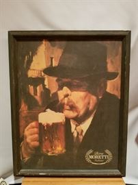 Framed Moretti oil on canvas style framed picture