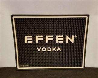 Large Effen Vodka bar mat