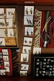 Native American sterling silver jewelry, mostly Navajo and all 50% off!