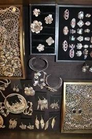 Thai silver jewelry, all 50% off! Silver content is between .960 and .999.