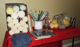 Knitting supplies