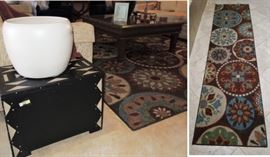 large rug and matching runner