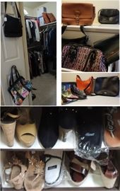 womens shoes, sandals and sneakers. Coach, Fossil and other handbags