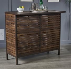 Williston Forge Uttoxeter Bar with Wine Storage