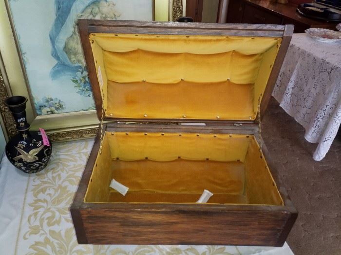 Antique small trunk