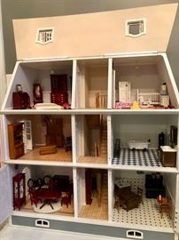 This is a custom dollhouse.  