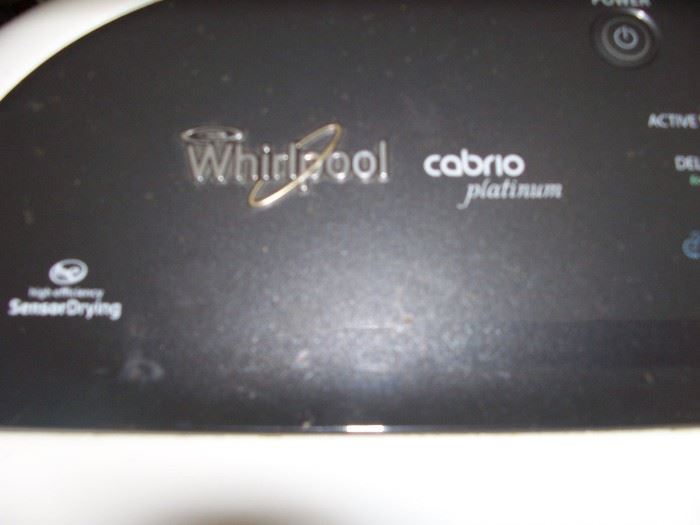 Whirlpool Cabrio Platinum High Efficiency 7.6 cu. ft. Gas Dryer