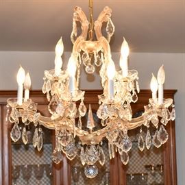 Beautiful Crystal Chandelier is Available