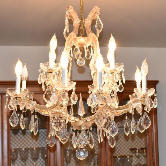 Beautiful Crystal Chandelier is Available