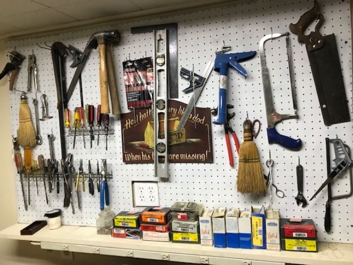 Large Selection of Tools.
