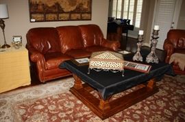 Hancock & Moore Leather Sofa