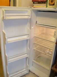 Inside of fridge.