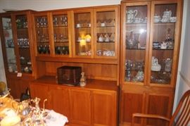 Scandinavian wall unit