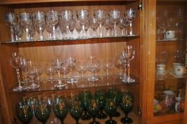 vintage glassware