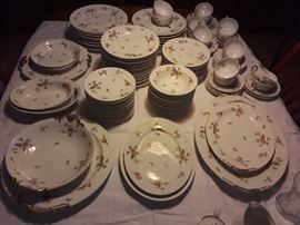 Limoges L. Bernardaud china, 103 pieces