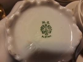 M.Z. Austrian tea service, 50 pieces