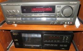 Technics AV Control Stereo Receiver SA-EX600,Pioneer File-Type Compact Disc Player PD-F407