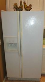 Whirlpool White Side by Side Refrigerator