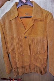 Vintage Mexican leather jacket