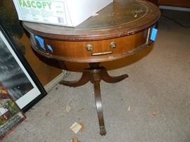 Vintage drum table