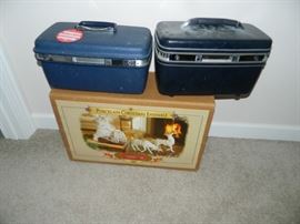Vintage train cases
