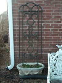 Planter and trellis