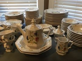 Set of dishes in Kitchen