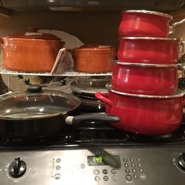 Cookware and stoneware in Kitchen