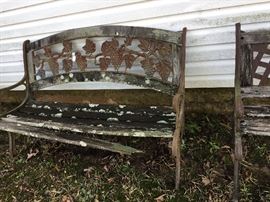 Outside of second garage off patio