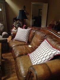 Fine leather sofa